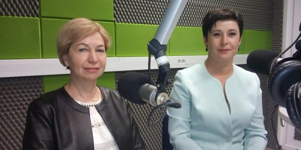 Maria Jolanta Ambrożej i Iwona Matwiejko dla Radia Wilno o europejskim projekcie dla nauczycieli szkół polskich